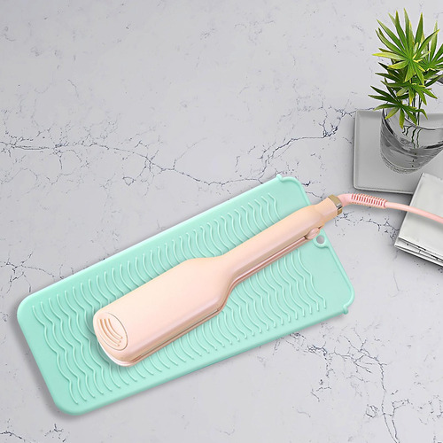Funda De Silicona Resistente Al Calor Para Plancha De Pelo,