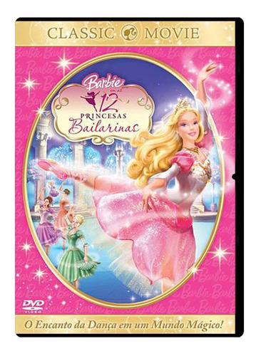 Dvd Barbie 12 Princesas Bailarinas