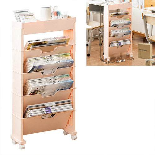Rueda Universal Plegable Para Estantería De Aula Multicapa
