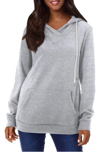 Smallshow Sudadera Con Capucha Para Mujer, Con Forro Polar, 