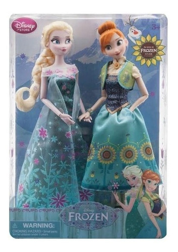 Anna Y Elsa Frozen Fever Original De La Disney Store