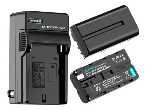 Cargador Powerextra Y Baterías Sony Np-f970