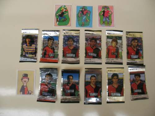 Newell's Chiclets Metalizados 94' Completo +  1 Canchita