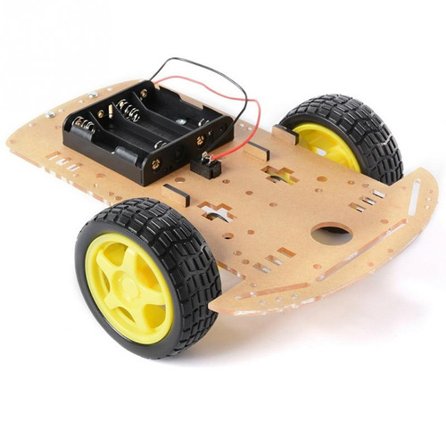 Kit Chassi 2wd Carro Robô