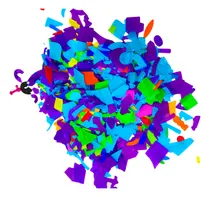 Comprar Decoración Confeti Papel China Colores Para Fiestas 100 Grs Colores Confeti Papel