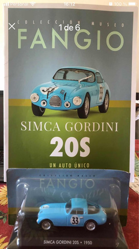Gordini Colección Museo Fangio