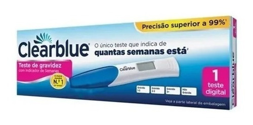 Teste De Gravidez Clearblue Digital Com Indicador De Semana