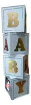 Comprar Alquiler De Cubos Baby Shower Decorativo Para Eventos Fiesta