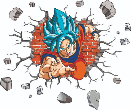 Vinilos Decorativos Dragon Ball, Sticker-murales-cenefas