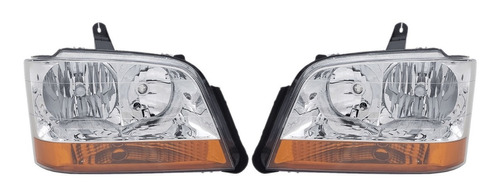 Set  Luces Farol Chevrolet S-10 2001 2002