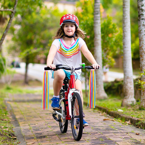 1 Par De Patinetes Con Manillar Para Niños, Serpentinas, Bic