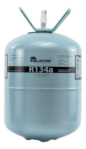 Botija Gás Refrigerante R134a 134a 13.6 Kg Iceloong