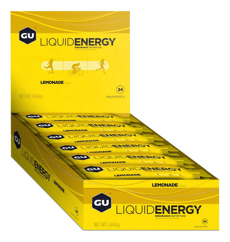 Pack Gel Gu X 6 Liquid Liquido Energy Ciclismo Running Avant Sabor Lemonade