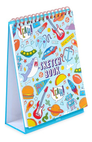 Block Dibujo Posable Sketchbook Niño 45hojas Ooly