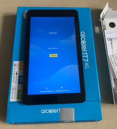 Tablet Alcatel 1t7 4g Lte Negra - 16gb Y 1gb De Memoria Ram