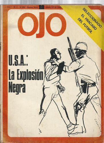 Revista Ojo. Año 1 Nro. 1 (único Publicado) 1969