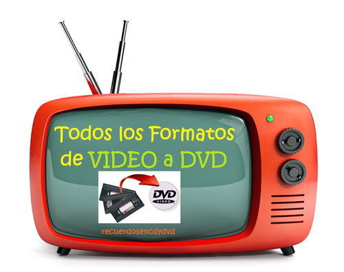 Vídeos A Dvd - Archivos A Pendrive Todos Los Formatos -leer