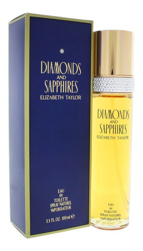 Perfume Diamantes&zafiros Elizabeth Taylor 100ml Original