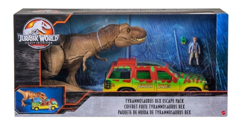 Jurassic World Legacy Escape Pack Tyrannosaurus Rex Jeep