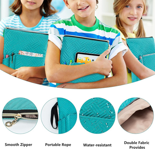 Funda Libros Cremallera, Protector Acolchado Libros De ...