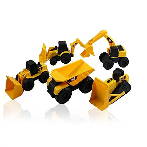 Cat Mini Machine Caterpillar Construction Truck Toy Cars Con