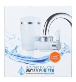 Imagen 2 de 5 de Filtro Purificador De Agua Cerámico Y Carbón Canilla Sws