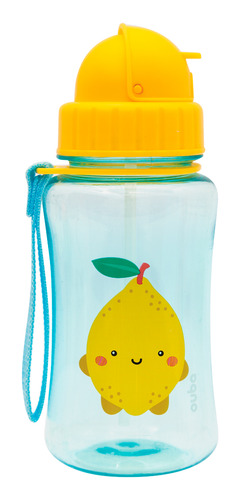 Garrafinha Infantil Buba Desmame Limão Com Canudo 350ml