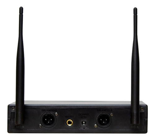 Micrófono Inalámbrico Doble Probass Uf 224 Multi Frecuencia