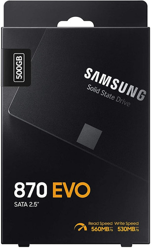 Ssd Samsung Disco Solido 500 Gb Para Pc Laptop Macbook