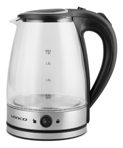 Imagen 1 de 10 de Pava Electrica Con Corte Para Mate 1,8 Litros Envio Gratis