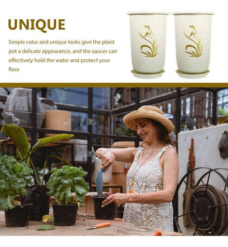 Maceta Para Guardería De Orquídeas, Maceta, 2 Unidades