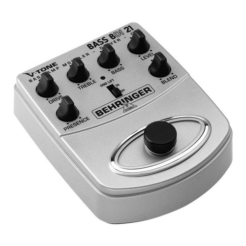 Imagem 2 de 7 de Pedal Para Contrabaixo Behringer Bdi21 V-tone Modelador