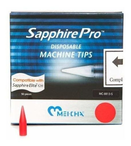 Mei-cha Sapphire Pro Series Punta Desechable (1 Diente Tip) 