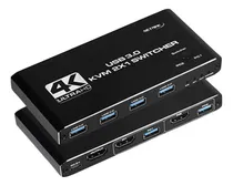 Comprar Switch Kvm 4k Hdmi Usb Doble Puerto Netmak Mac Windows