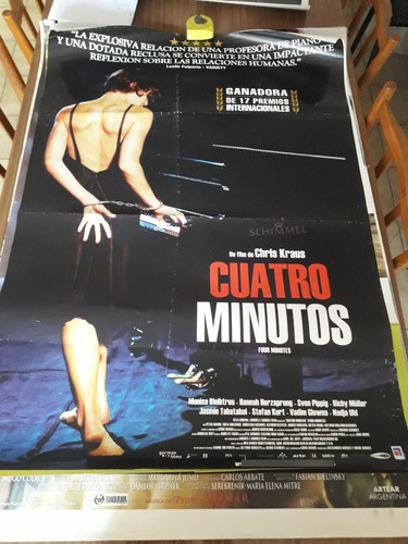 Poster Afiche Cuatro Minutos Original Cine La Plata