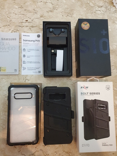 Samsung Galaxy S10+ 1 Tb Preto 12 Gb Ram+nfgarantia Seminovo