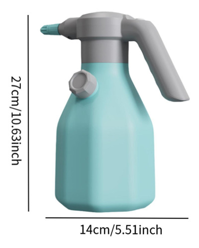 Pulverizador Eléctrico Para Césped, Botella Rociadora Azul