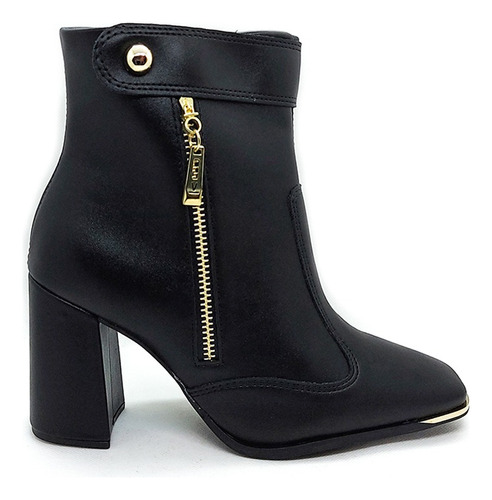 Botas Botinetas Vizzano 3085 201 Taco Cuadrado Cierre Mujer