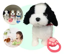 Comprar Perro Inteligente Peluche Camina Ladra Y Habla Repite Voces