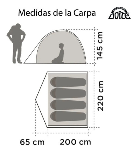 Carpa Andina Xr 4 - Doite