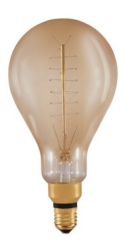 Lampara Edison Antique Alic Retro Grande A130 24w. Color de la luz Blanco cálido