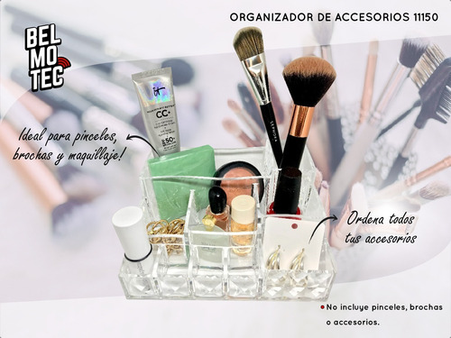 Organizador Porta Accesorios Cosmeticos Acrílico Maquillaje