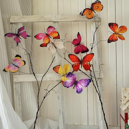 Mariposa Artificial, Mariposas De Seda, Mariposas Para Manua