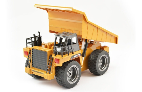 Metal Huina Coleccion Control Remoto / Camion Minero 1/18