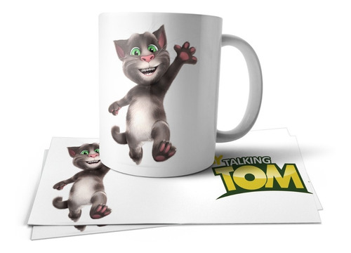 Talking Tom Gato Taza Tu Propio Estilo #1