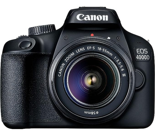 Camara Canon Eos Kit 4000d Len 18-55mm Pantalla Led 2.7 
