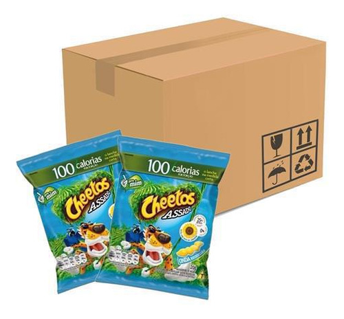 Salgadinho Cheetos Requeijao Onda 20g - Elma Chips 120 Un