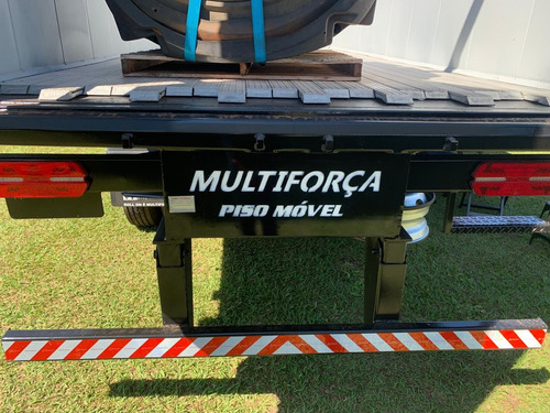 Carreta Piso Móvel Multiforçca 4 Eixos 105 Mts Cúbicos Eq Nv