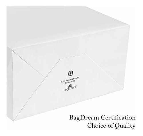 Bagdream Bolsa Pequeña Papel Kraft 50 Unidade 5.5 3.7