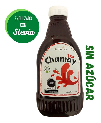 Chamoy Sin Azúcar Con Jamaica Endulzado Con Stevia 580g